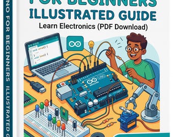 Arduino For Beginners Illustrated Guide | Learn Electronics (PDF Download)
