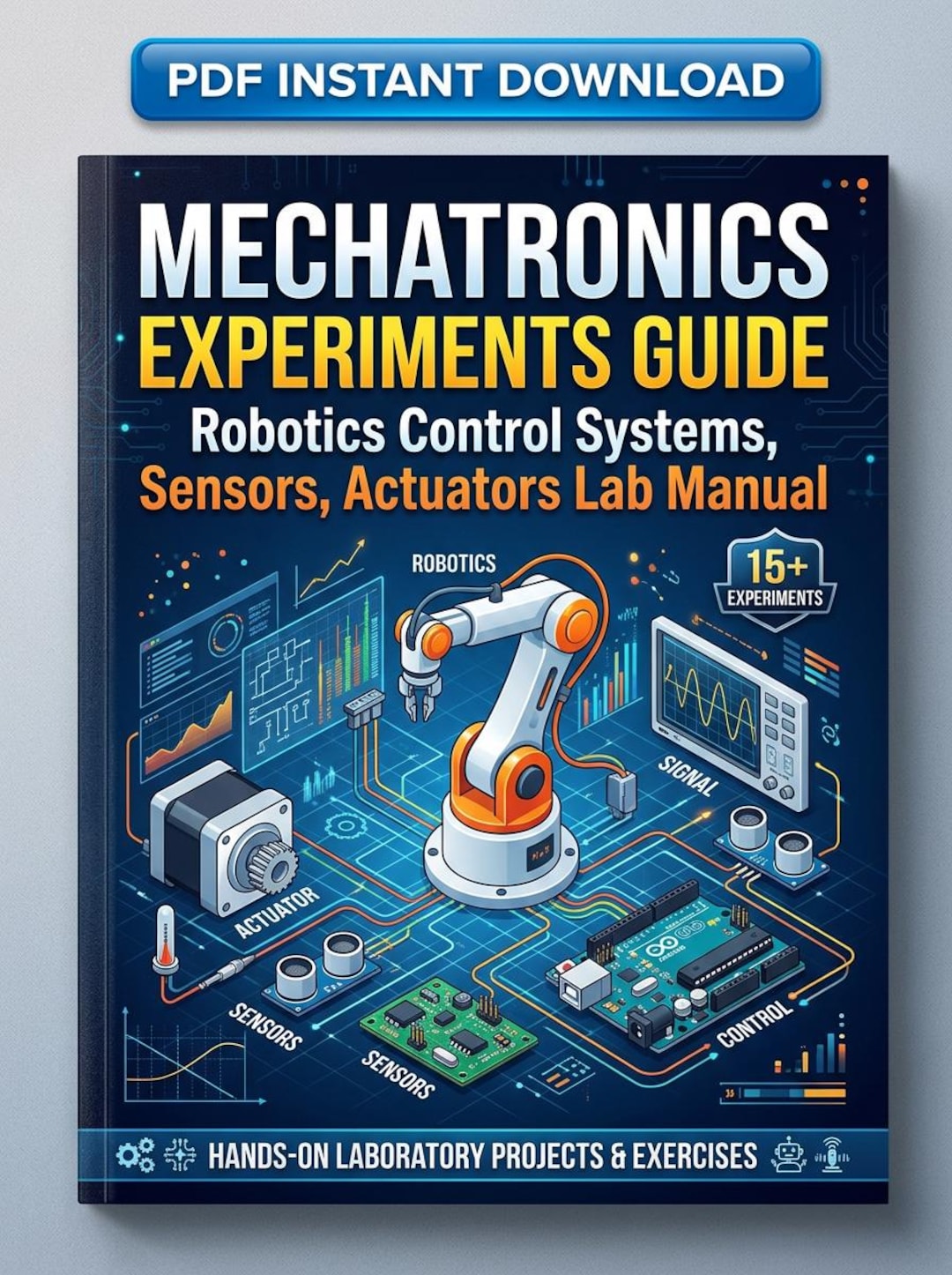 Mechatronics Experiments Guide | Robotics Control Systems, Sensors ...