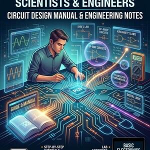 Basic Electronics Guide Electronics for Scientists Engineering Notes Circuit Design Manual PDF instant Download