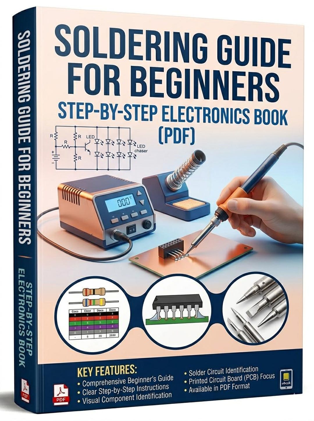 Soldering Guide for Beginners | Step-by-step Electronics Tutorial (PDF ...