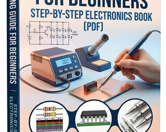 Soldering Guide for Beginners | Step-by-Step Electronics Tutorial (PDF)