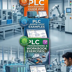 PLC Programming Guide PDF Programmable Logic Controllers Manual Activities Workbook Instant Download