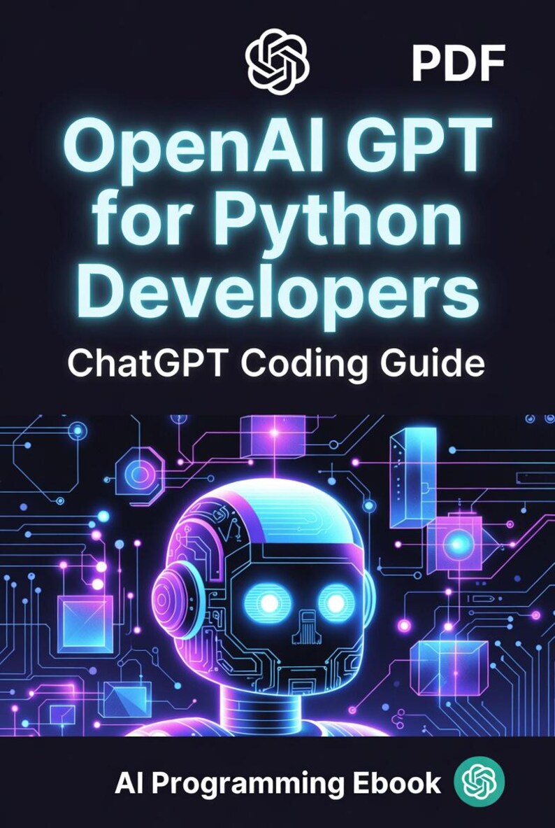 Openai GPT for Python Developers | Chatgpt Coding Guide PDF | AI ...