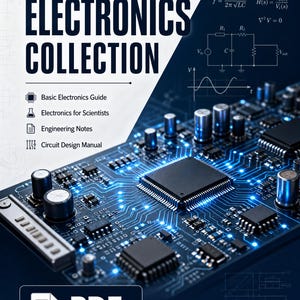 Basic Electronics Guide, Electronics for Scientists, Engineering Notes, Circuit Design Manual ( PDF instant Download)