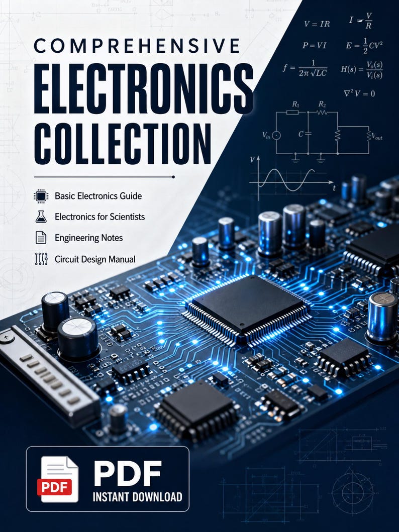 Basisgids voor elektronica, elektronica voor wetenschappers, technische aantekeningen, handleiding voor circuitontwerp (direct te downloaden als PDF) afbeelding 1