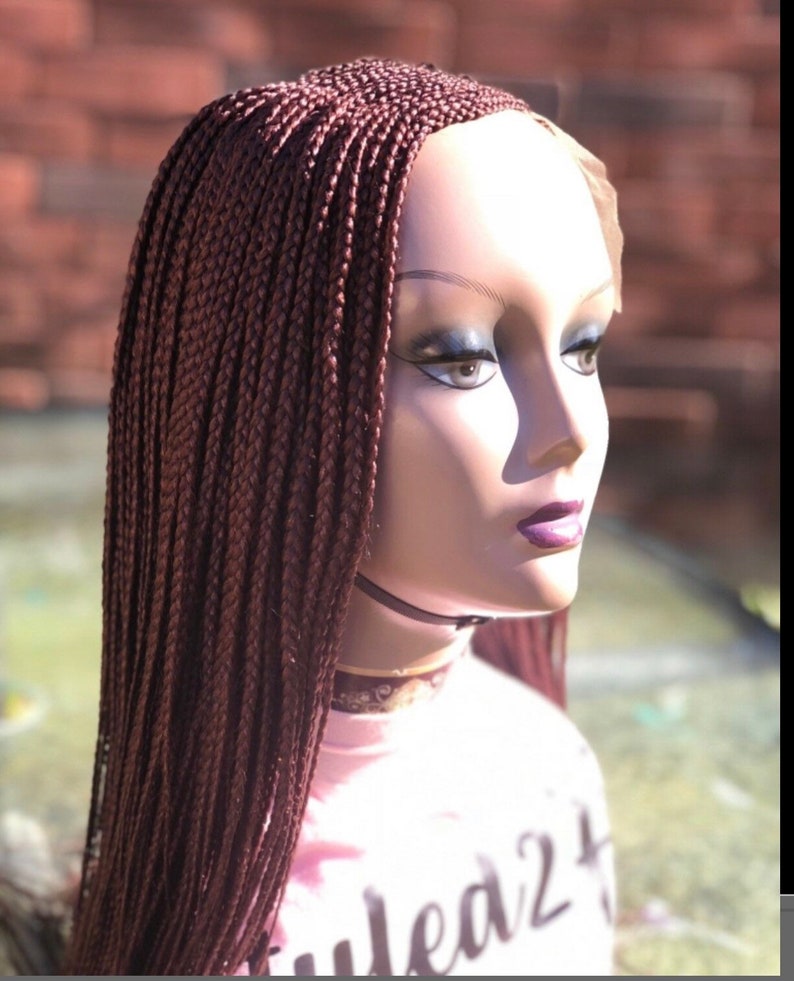 Braided Wig .two Steps Cornrow Wig.neatly and Tightly Done. Etsy