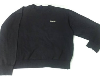 black converse sweatshirt