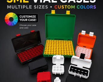 3ml Peptide Vial Rugged Storage Fully Color Customizable Container Organizer