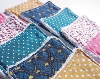 Washable wipes with or without bread