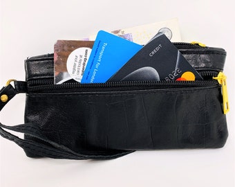 Retro Scrapbook Collage Paris Coin Purse Buckle Vintage PU Pouch Kiss-lock Wallet for Women Girl