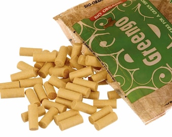 Greengo Organic ECO Slim Filters, biodegradable, 3 packs (600 pcs)