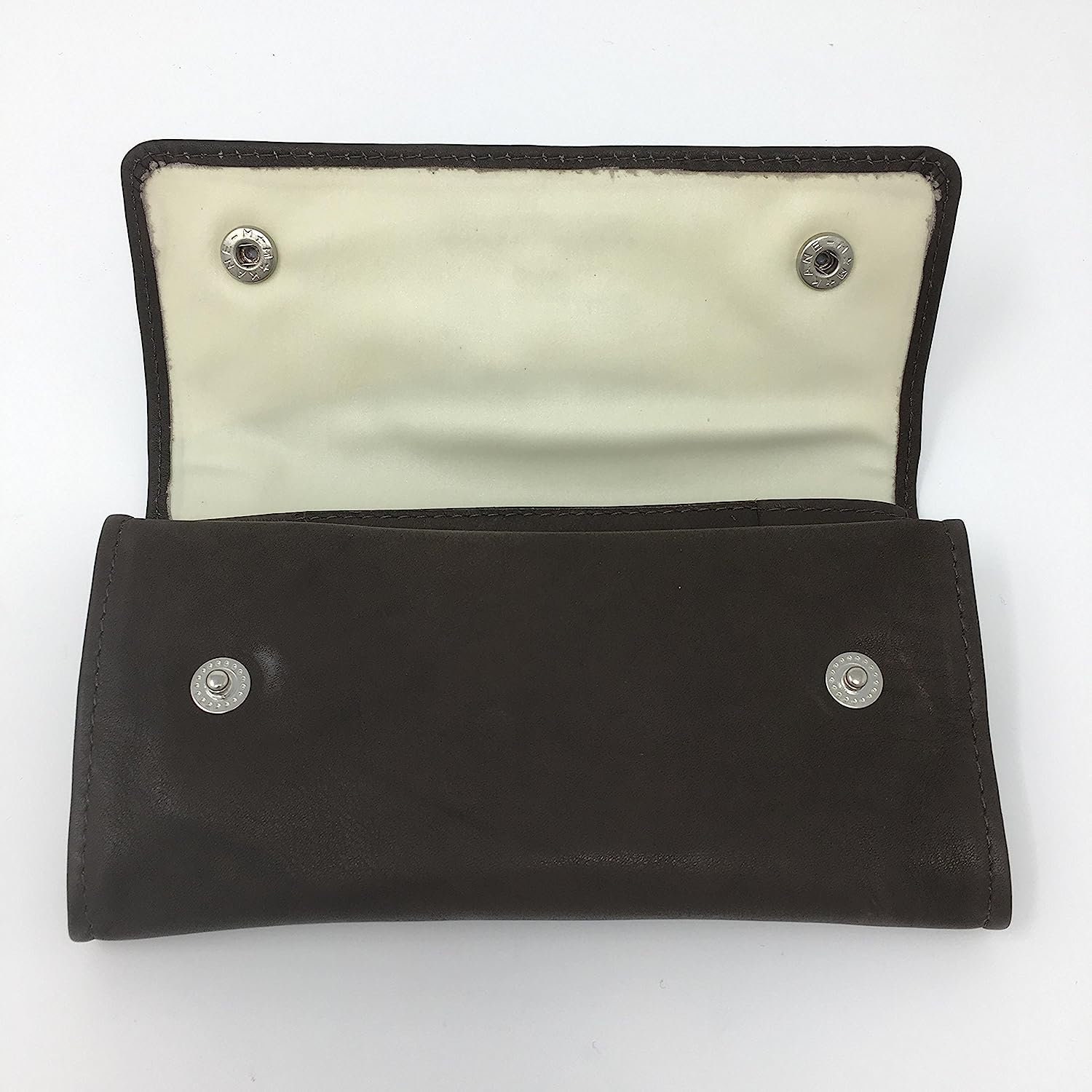 wilsons of sharrow tobacco pouch Wilsons of Sharrow - Dark Brown Leather Tobacco Pouch