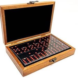 Raw Double Six Dominoes - Set of 28