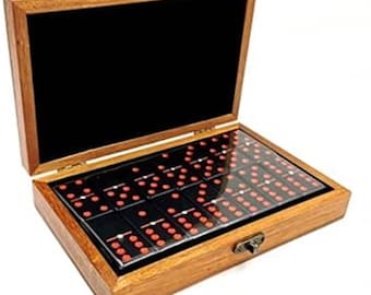 Raw Double Six Dominoes - Set of 28