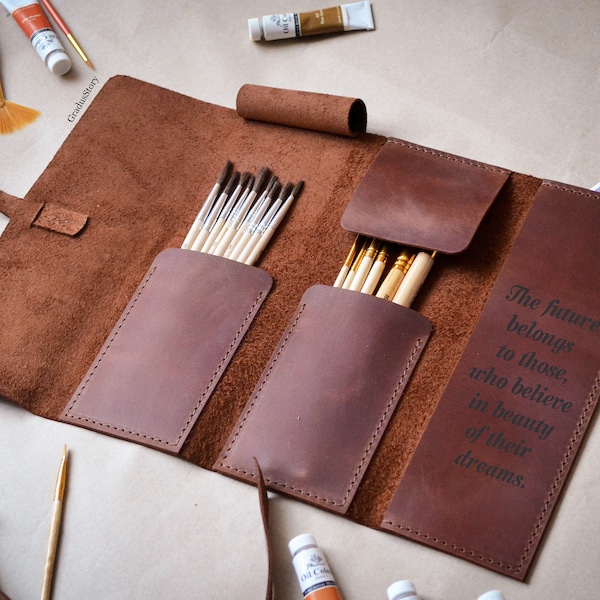 Paint Brush Holder Etsy