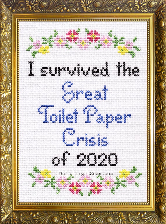 Great Toilet Paper Crisis of 2020 Cross 