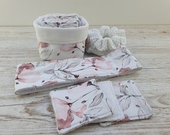 Cosmetic Pads Utensilo Srunchies Cosmetic Headband Set Flowers