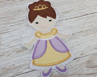 Applique Patch Iron-On Princess