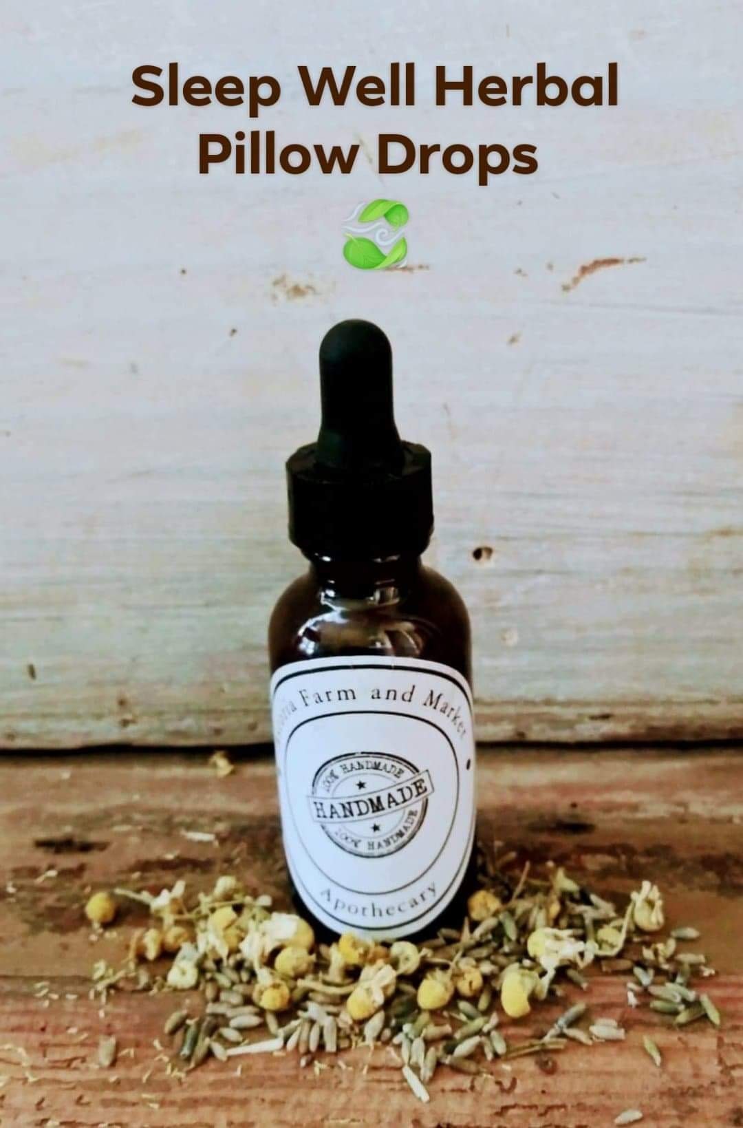 Sleep Well Herbal Pillow Drops Etsy