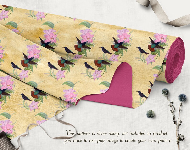 Antique Black Hooded Sunbeam Humming bird PNG transparent image old paper image ATC card Antique stock Romantic Shabby Nature Bird Plates