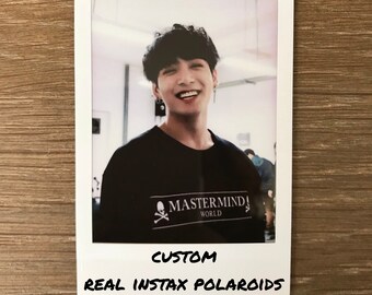 real custom kpop instax polaroid