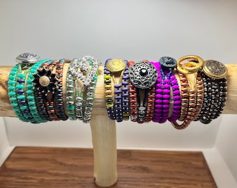 Women’s necklace or triple wrap bracelet