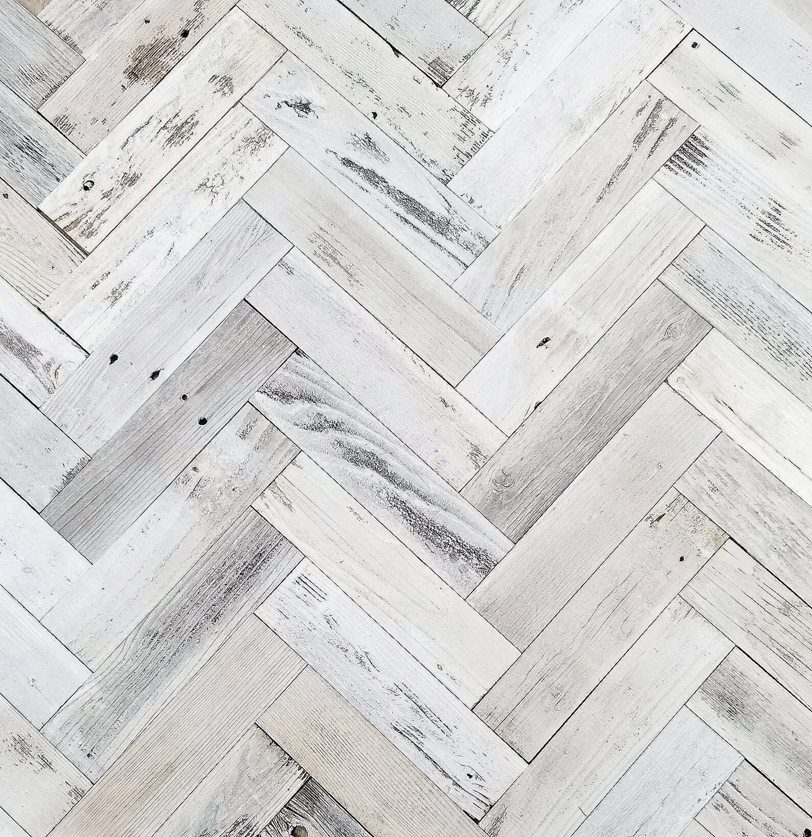 Whitewash Barn Wood Reclaimed Wall Planks in Herringbone Etsy Canada