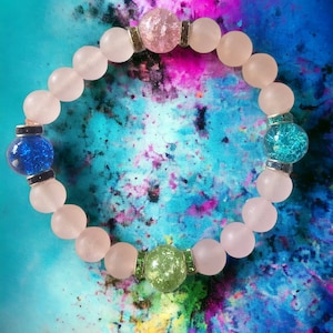 Pink Disco Armband