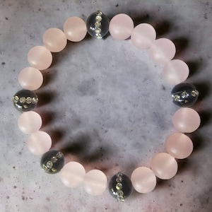 Armband Pink& black