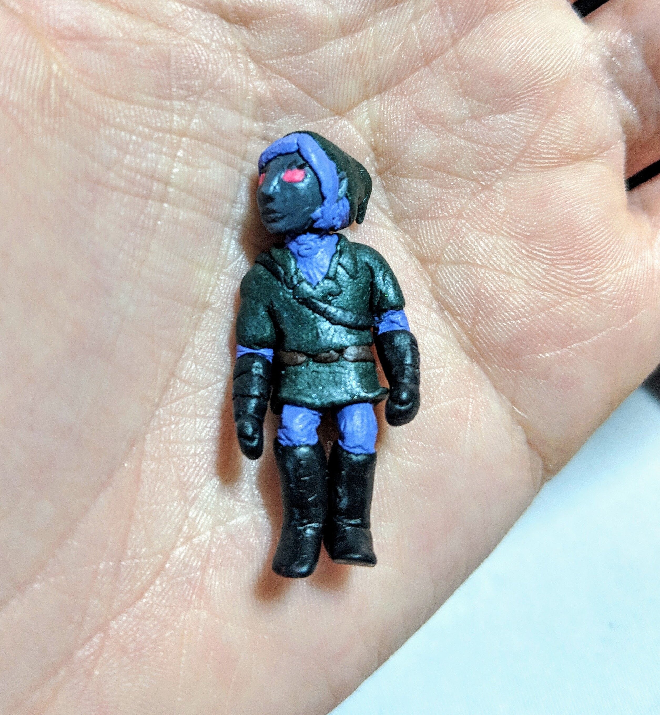 Dark Link Miniature Legend of Zelda Etsy