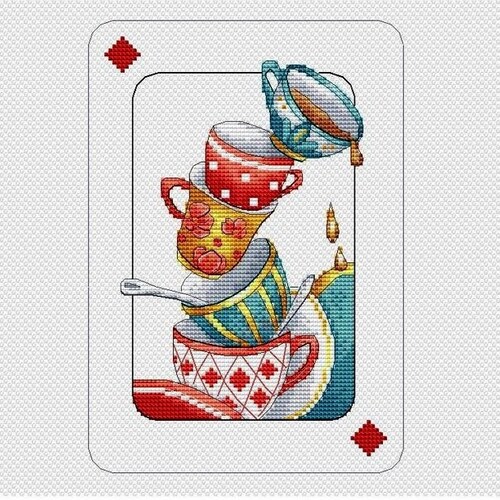 Classic Alice in Wonderland Cross Stitch Printable Needlework | Etsy