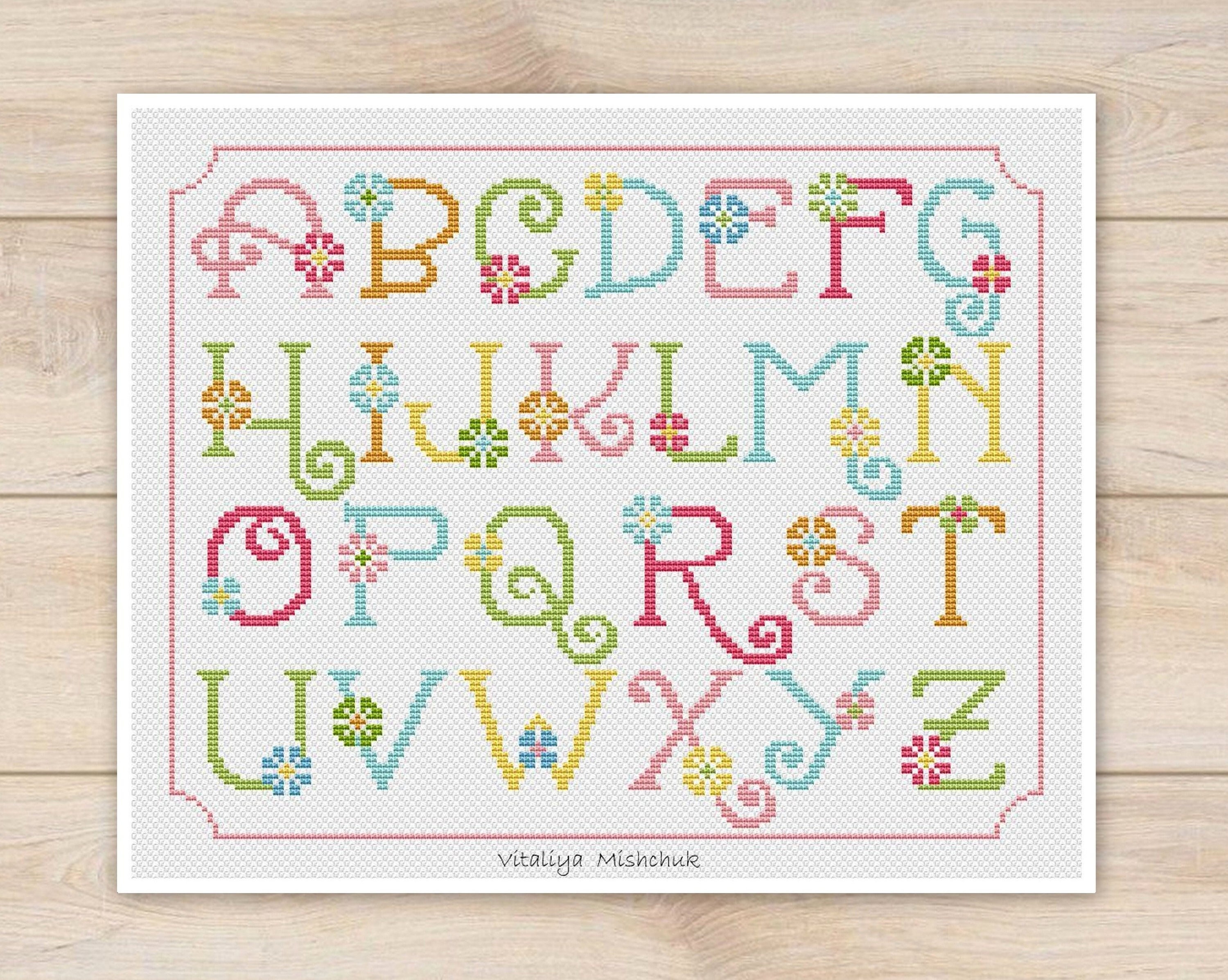 Homepage - free cross stitch patterns simple unique alphabets baby