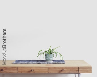 Download Blank Wall Mockup Living Room Mock Up Nordic Style Mock Up Natural Mockup Poster Mockup Wall Art Mockups Desk Empty Wall Amazing Logo Mockups Free Premium