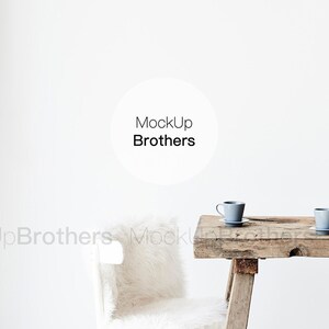 Farmhouse Mockup, Dining room mockup, white wall mockup, nordic kitchen interior, background mockup rustic mockup poster, instagram 56