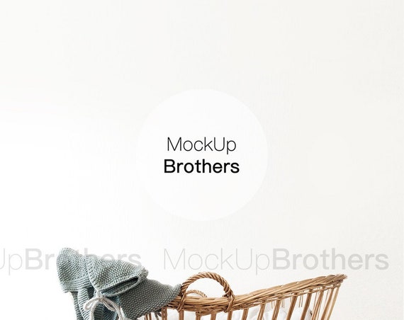 Farmhouse Nursery Mockup Nursery Room Mock Up Crib Mockup Free