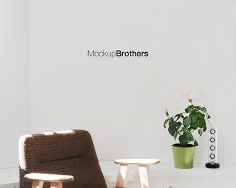 Download Free Living Room Mockup With Chair Empty Wall Mock Up For Posters Minimalist Interior Mockups Mock Up For Painting Decal Mock Ups Artwork Free 3d Mockups All Free Mockups PSD Mockup Template