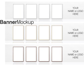 Download Etsy Shop Banner Frame Mockup Etsy Cover Photo Etsy Cover Image Premade Etsy Banner Premade Cover Photo Shop Banner Cover Image Best Free Photoshop Mockup Templates PSD Mockup Templates