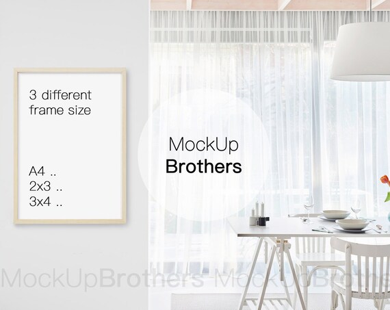 Mockup Dining Room Mockups Minimalist Decor Mockup