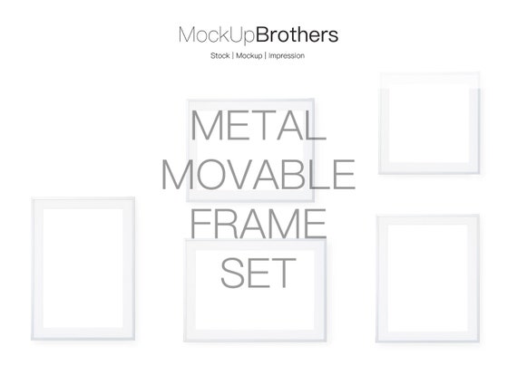 Metal Frame Mockup Set Variable Ikea Frame Mock