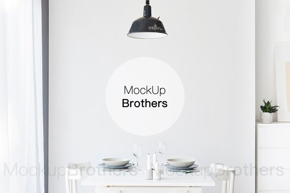 Farmhouse Mockup Dining Room Mockups Room Mock