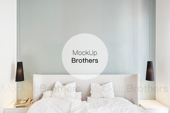 Bedroom Mockup Interior Mock Up Room Mockup 3 Poster Android Mobile Mockup Psd Free Download