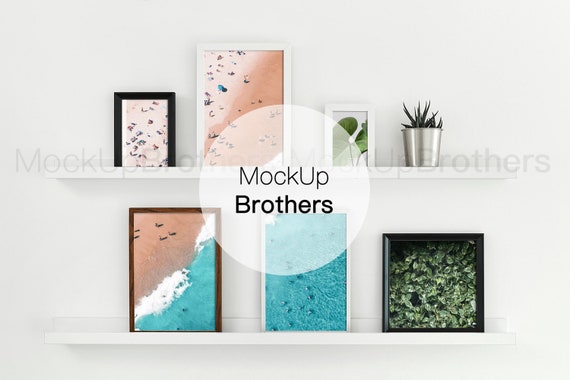 Multiple Frame Mockup Frame Set Mockup Styled Mock Up