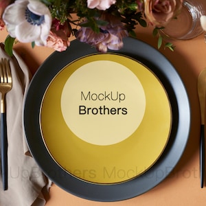 Mock up de cardápio, Mock up de cardápio de casamento, Mock ups flat lay, Mock up de casamento amarelo mostarda, Mock ups de papelaria de casamento, Mock up de casamento,