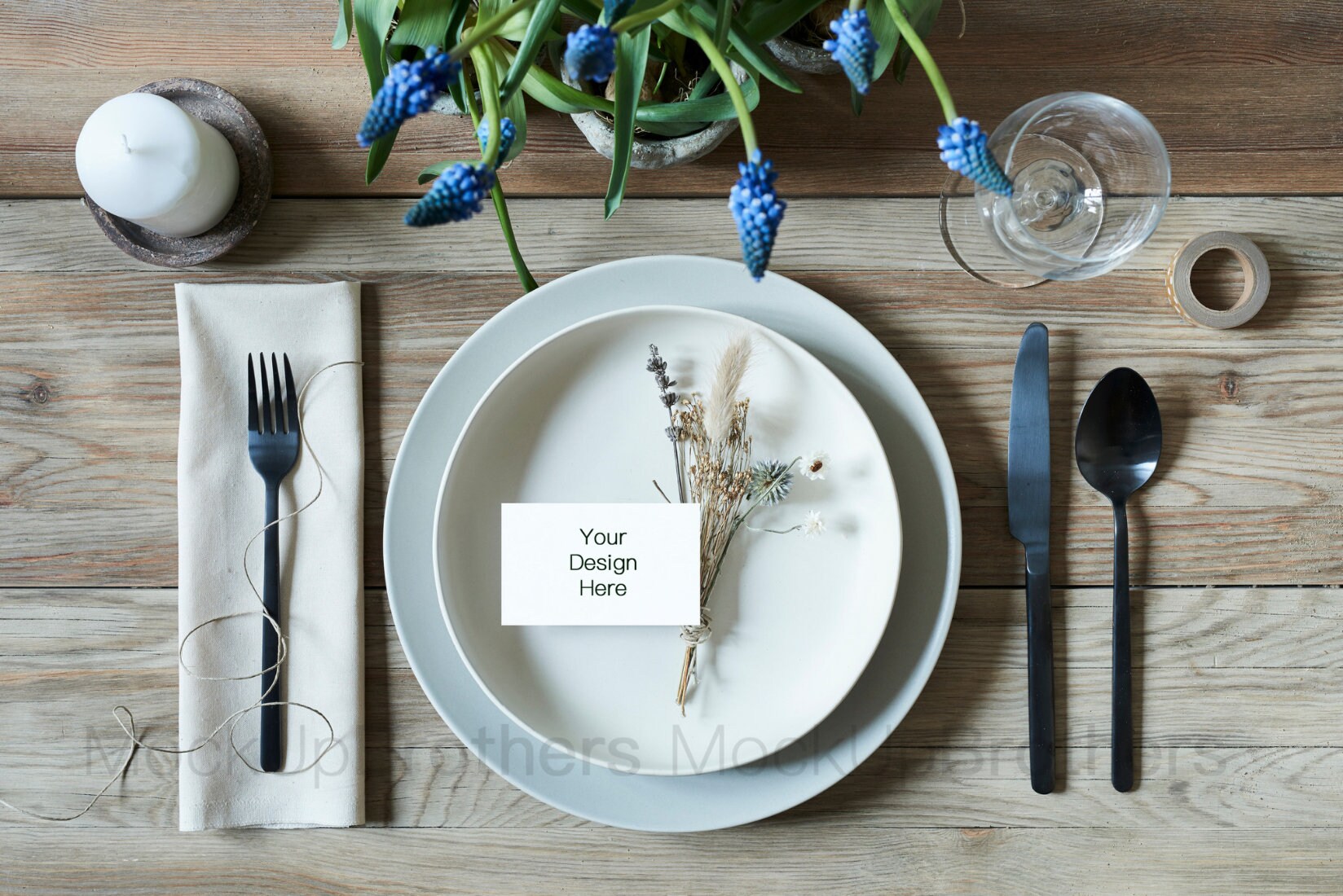 Download Table Card Mock Ups Wedding Place Card Mockup Place Holder Etsy