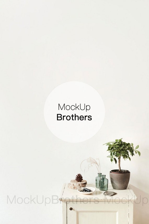 Simple Mockup Modern House Mock Up Wall Art Mockup Stock Etsy