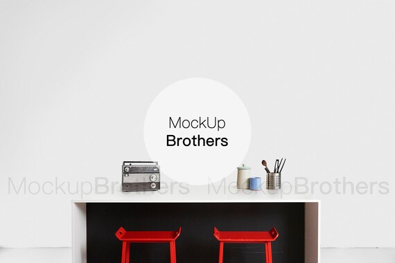 Kitchen Interior Mockup Background Mock Up Mock Up For Etsy