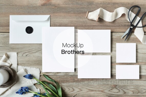 Country Mockup Wedding Stationery Mockup Rsvp Mockup 5x7 Etsy