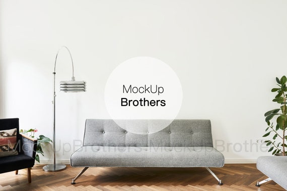 Frame Mockup Grey Sofa Mockup Interior Mock Up For Large Etsy