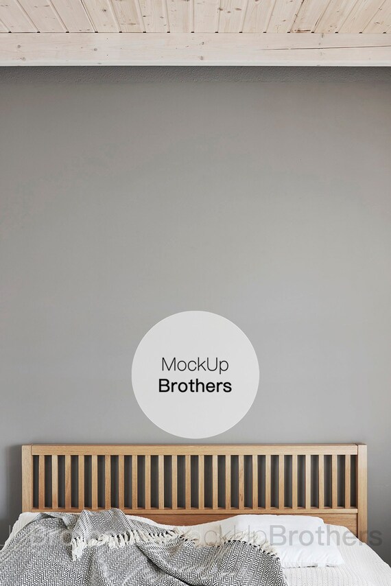 Bedroom Mockup Bed Room Mock Up Interior Mockups With Sofa Etsy