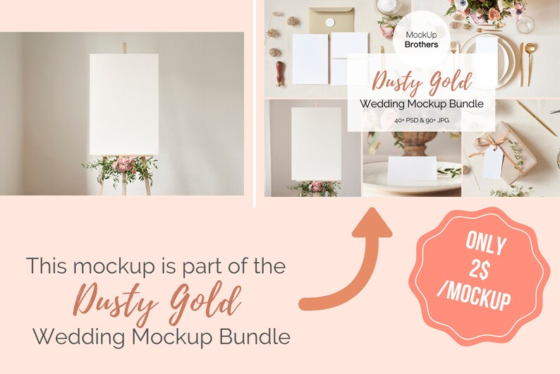 Easel Mockup Wedding Sign Mockup Seating Chart Mockup Blank Etsy